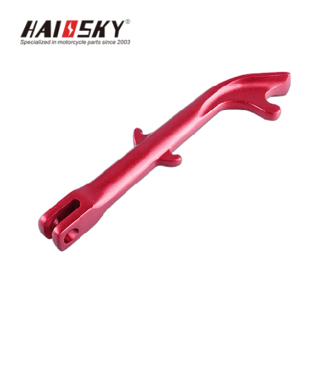 HAIOSKY Red Motorcycle Side Stand | Pata Lateral Roja para Moto