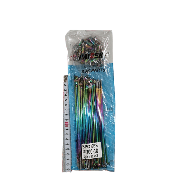 HAISSKY Motorcycle Spokes 300×18 | Rayos para Moto 300×18