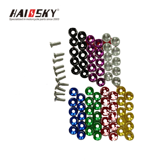 HAIOSKY Motorcycle Matching Screw Kit | Juego de Tornillos Combinados para Moto