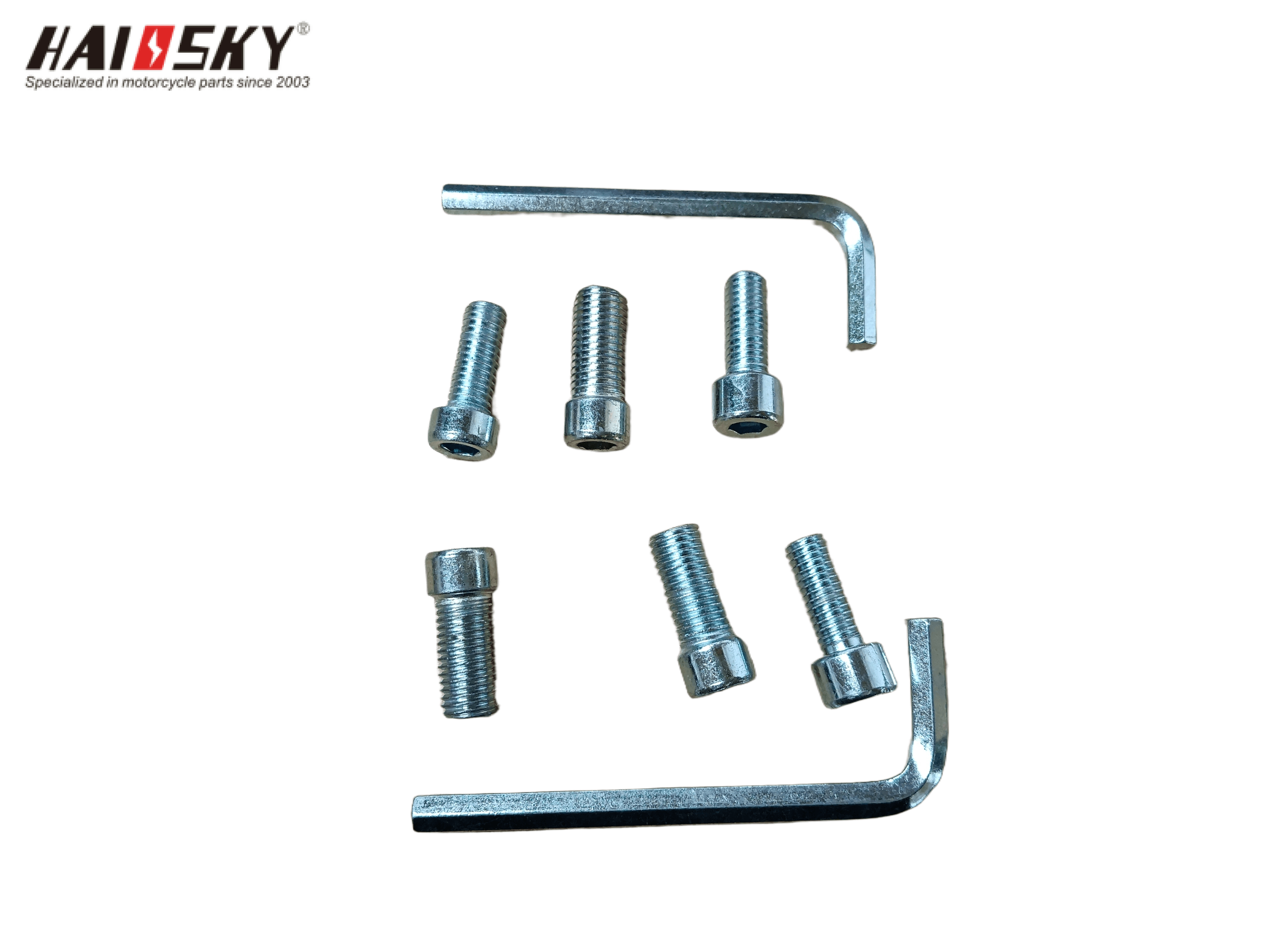 HAISSKY Universal Motorcycle Screw Kit | Juego de Tornillos Universal para Moto