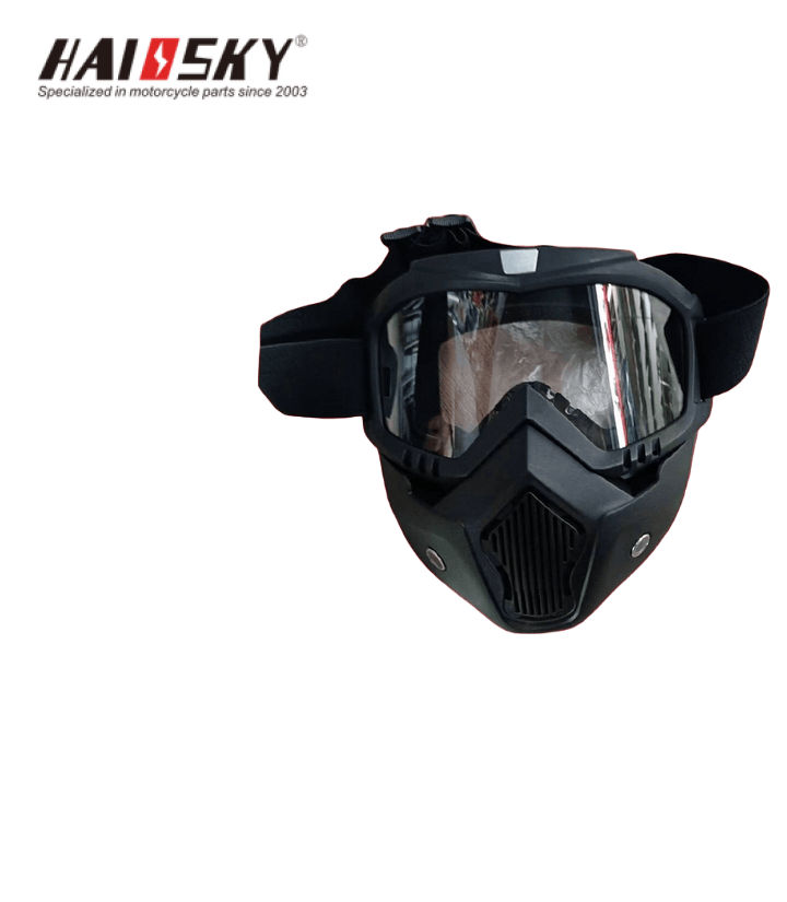 HAISSKY Motorcycle Full Face Mask | Máscara Facial Completa para Moto