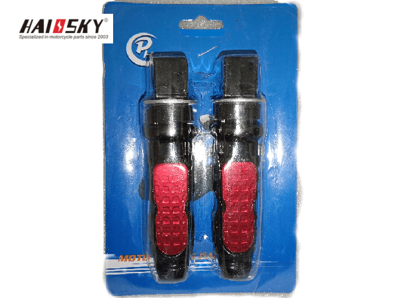 HAISSKY Red Rear Footpeg | Estribo Trasero Rojo HAISSKY
