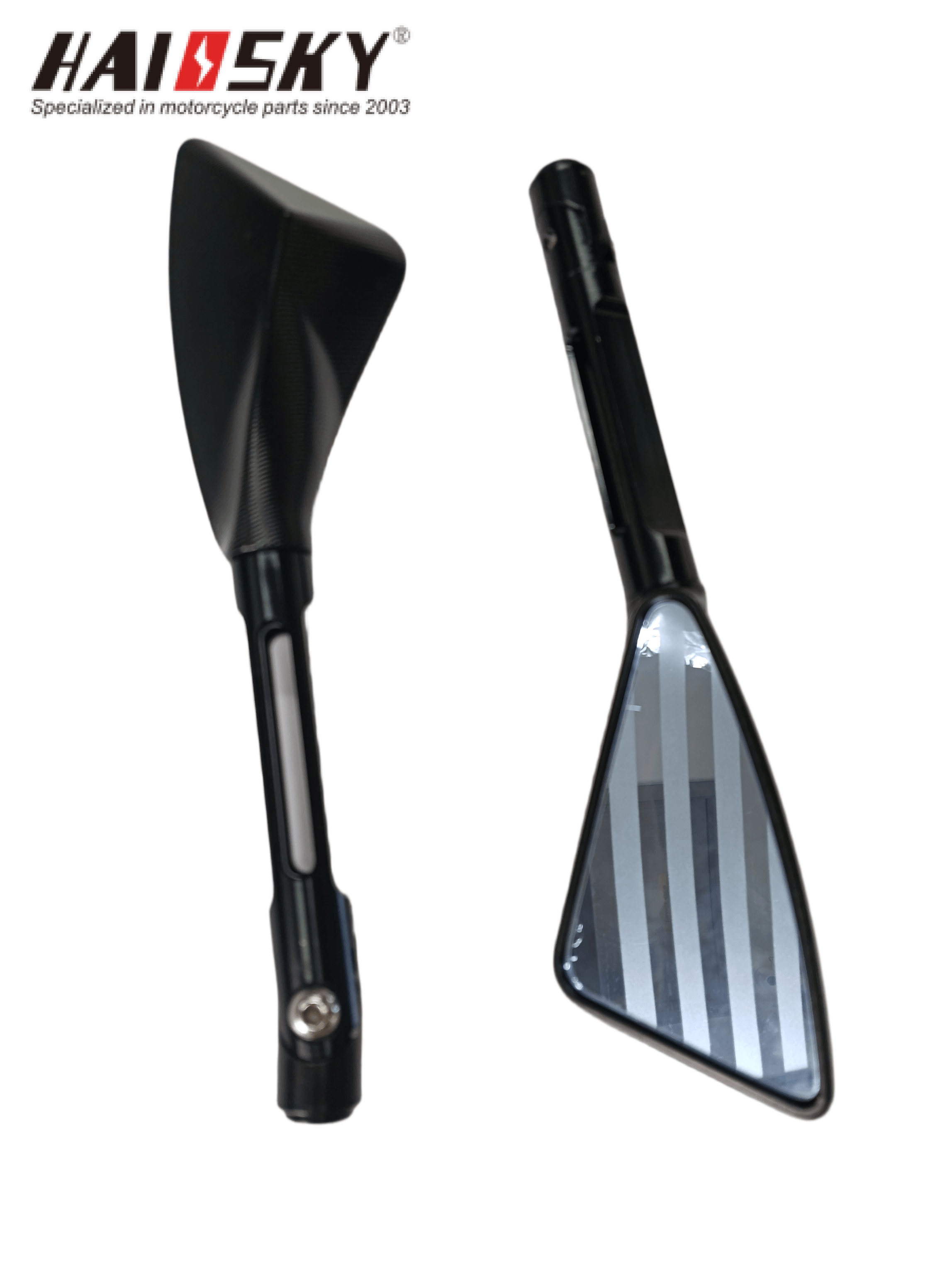 HAISSKY Triangular Sport Rearview Mirror | Espejo Retrovisor Triangular Deportivo