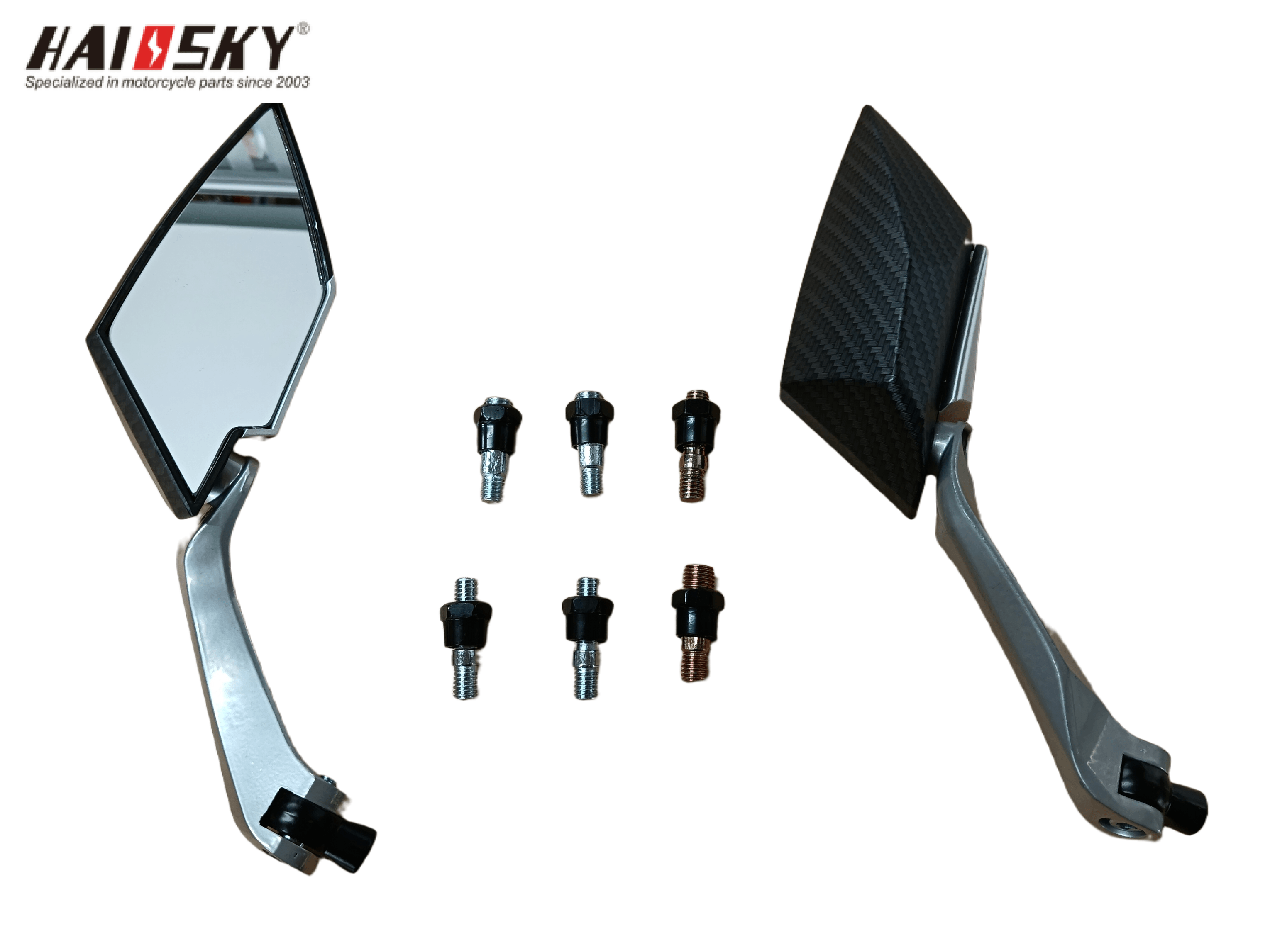 HAISSKY Diamond-Shaped Rearview Mirror | Espejo Retrovisor con Forma de Diamante