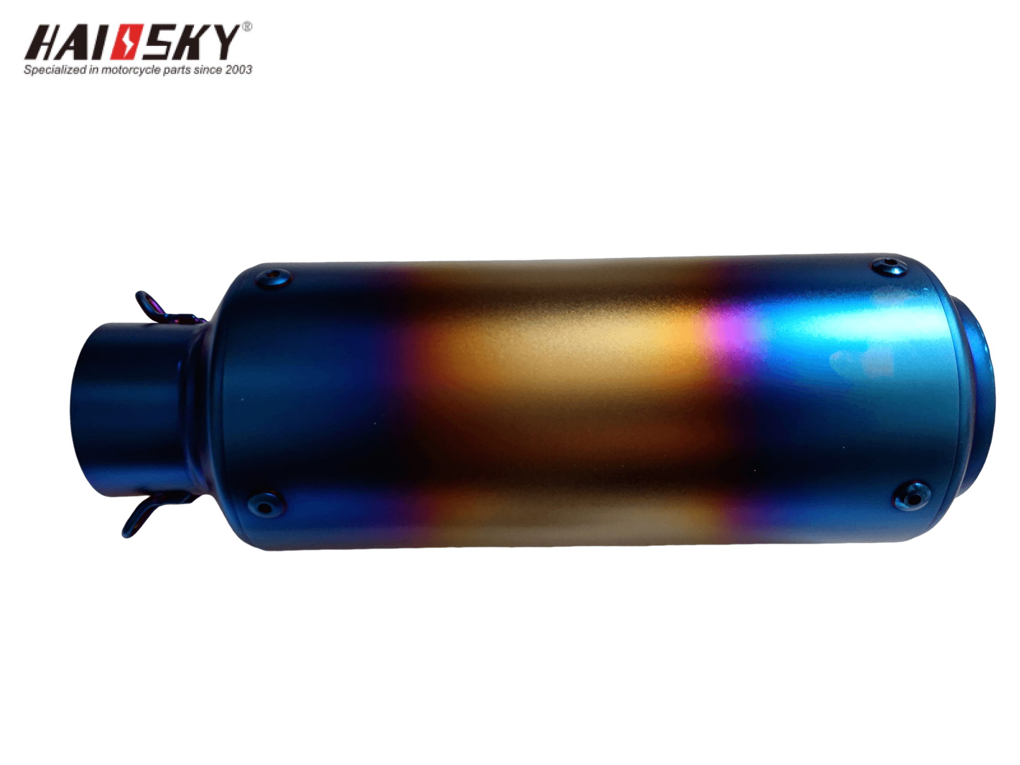 HAISSKY Laser Straight Exhaust Pipe | Tubo de Escape Recto Láser para Moto - Image 2