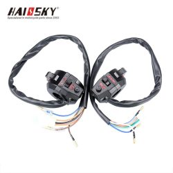 HAISSKY CG125 Handlebar Switch Set – Durable & Reliable-Interruptores de Manillar Izquierdo y Derecho para CG125 – Fácil Instalación