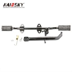 HAISSKY FT150 Frame Bar with Side Stand – Heavy-Duty & Durable-Soporte de Chasis para FT150 – Fuerte y Anticorrosivo