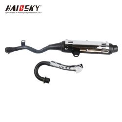 HAISSKY GY150 Exhaust Pipe – High-Performance Motorcycle Muffler-HAISSKY Tubo de Escape GY150 – Alto Rendimiento para Motocicleta