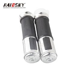 HAISSKY MONSTER Silver Handlebar Grips – Non-Slip & Ergonomic Design-HAISSKY Puños de Manillar MONSTER Plateado – Diseño Antideslizante y Ergonómico HAISSKY MONSTER Silver Handlebar Grips – Non-Slip & Ergonomic Design-HAISSKY Puños de Manillar MONSTER Plateado – Diseño Antideslizante y Ergonómico