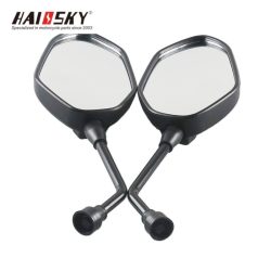HAISSKY XM200 Motorcycle Rearview Mirror – High-Definition & Anti-Glare-Espejo Lateral XM200 Ajustable – Visión Amplia y Resistente