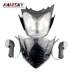 HAISSKY YBR125 Headlight Assembly – High-Performance & Durable-Faro de Moto para YBR125 – Ajuste OEM y Resistente a la Intemperie