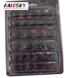 HAISSKY Black Nuts full set display